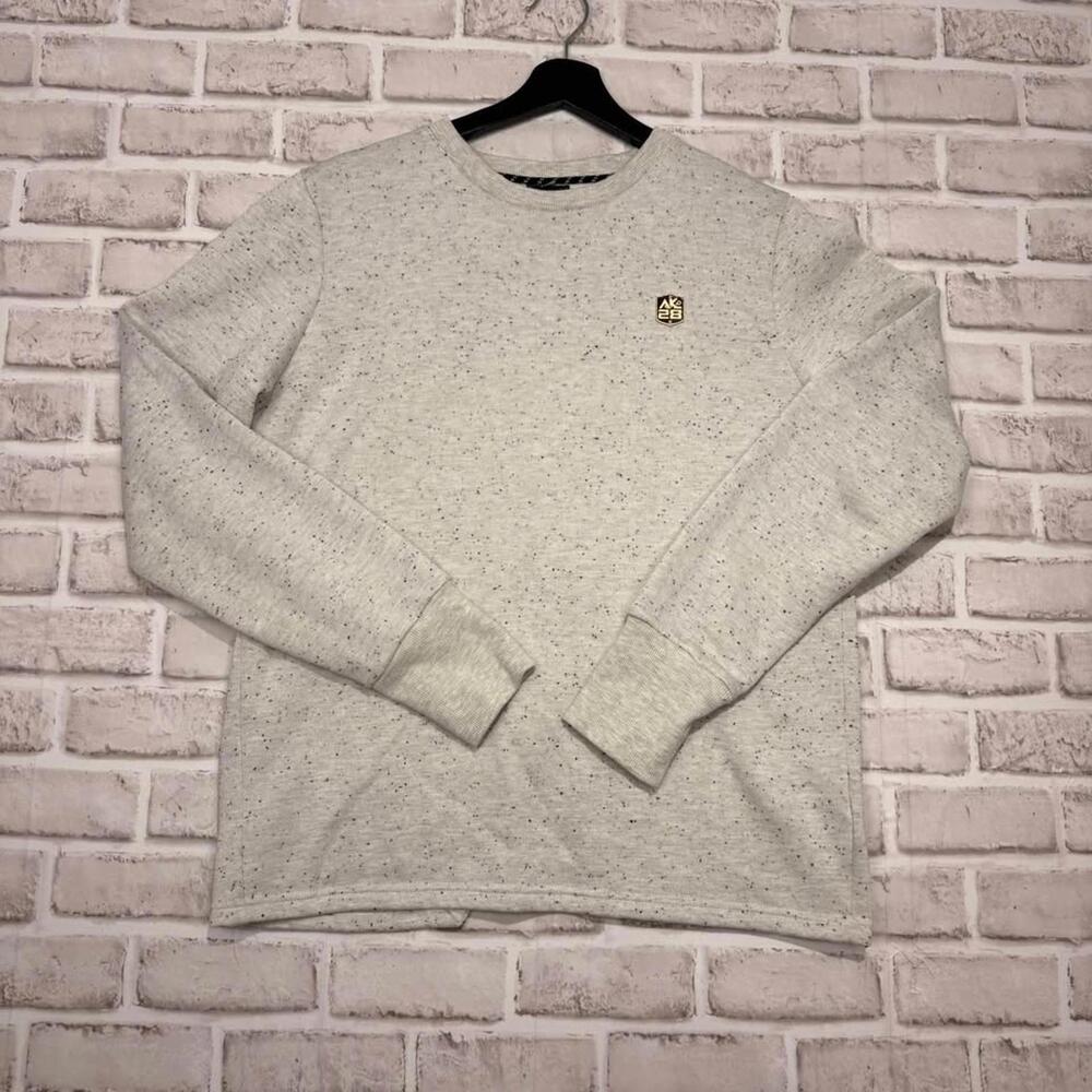 Gongshow Hockey Crewneck Sweat Shirt Oatmeal AK 28 Women’s M